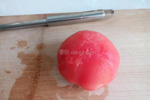 番茄金针菇豆腐汤的做法图解2