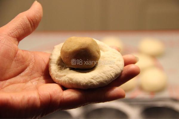 杏香枫糖豆沙包的做法图解7
