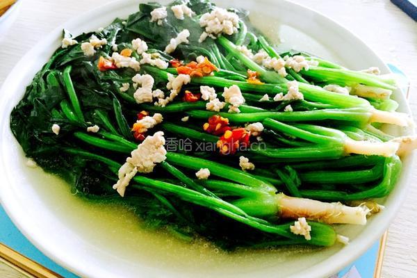 菠菜肉末的做法图解7
