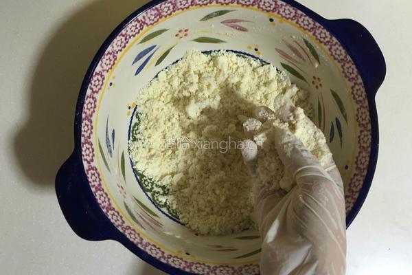  玫瑰花豆沙派的做法图解2