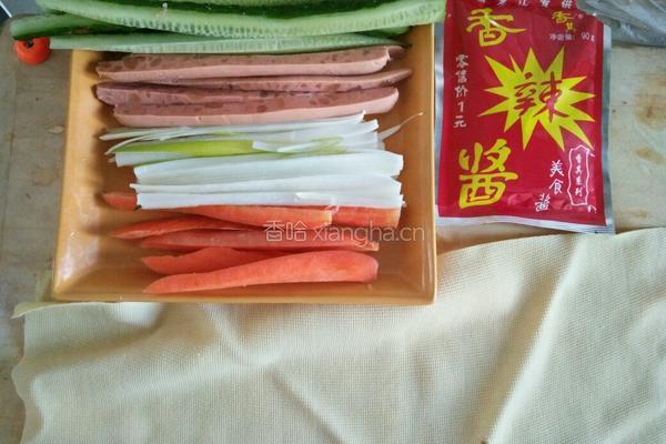 干豆腐卷的做法图解2