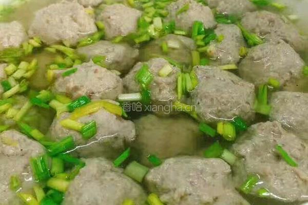 煮肉丸子汤的做法图解6