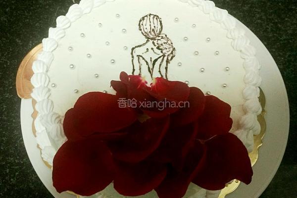 玫瑰蛋糕的做法图解8