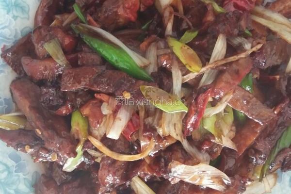 酱爆猪脸肉的做法图解3