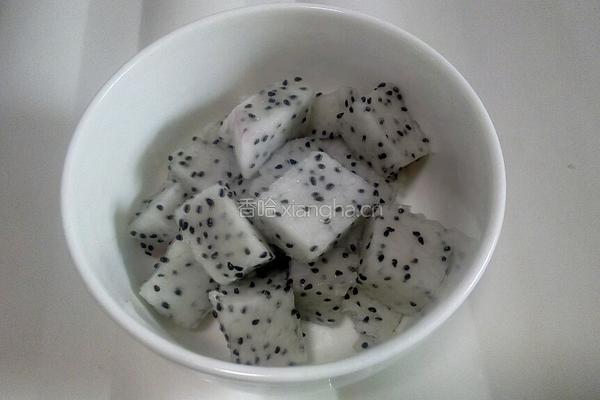 自制火龙果酸奶的做法图解10