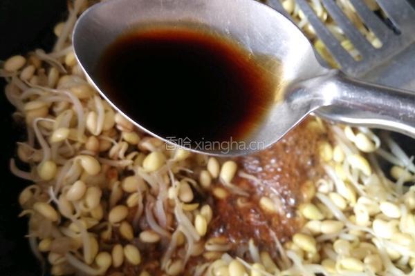 黄豆芽炒粉丝的做法图解7
