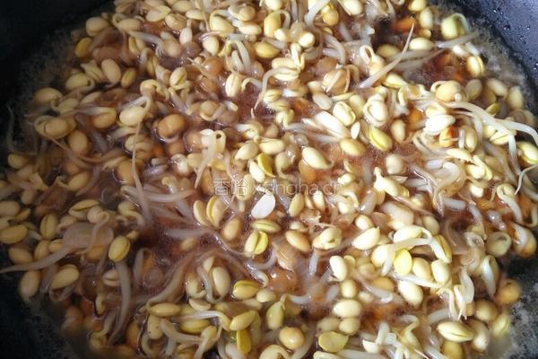 黄豆芽炒粉丝的做法图解8