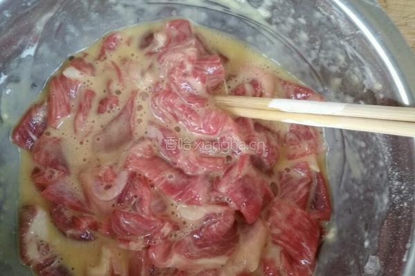 青椒牛肉的做法图解2