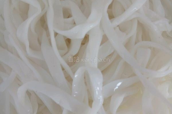 炒河粉的做法图解2
