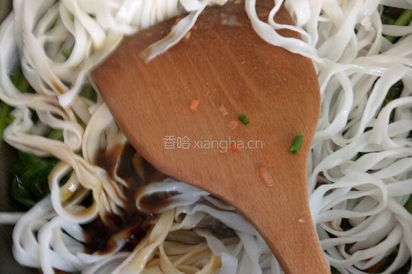 炒河粉的做法图解6