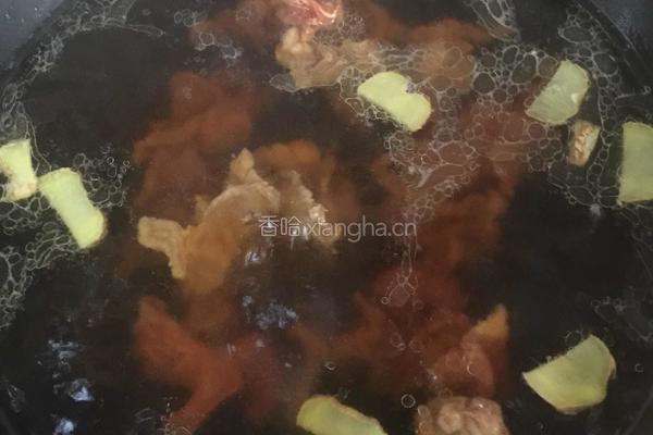 肉片菜花汤的做法图解9