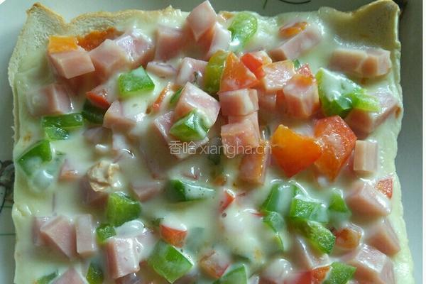 方包Pizza的做法图解15