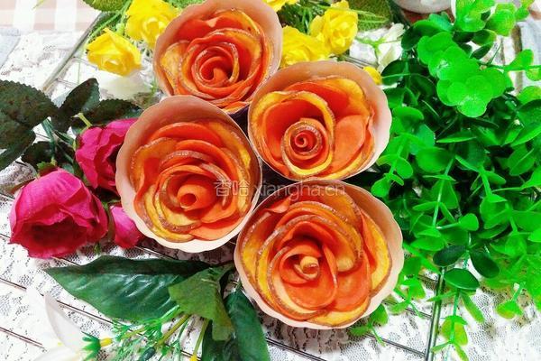 蔬菜玫瑰花的做法图解11