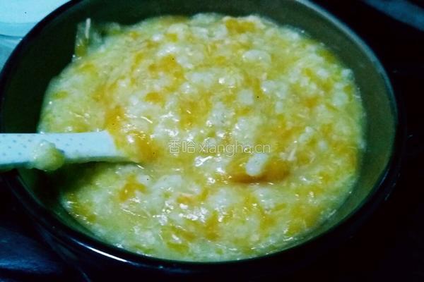 春娃子辅食之南瓜燕麦粥的做法图解6