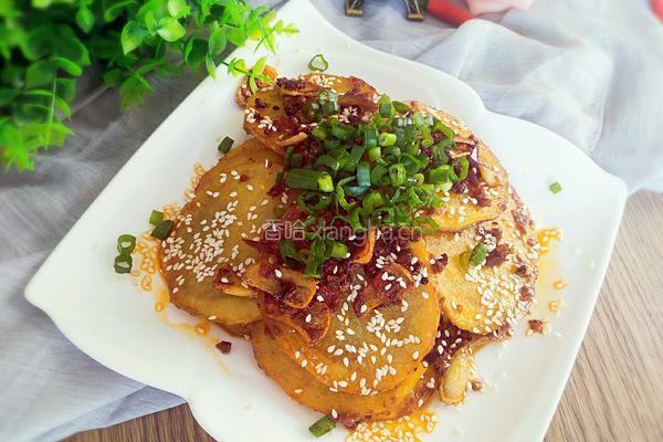 香煎土豆片的做法图解8