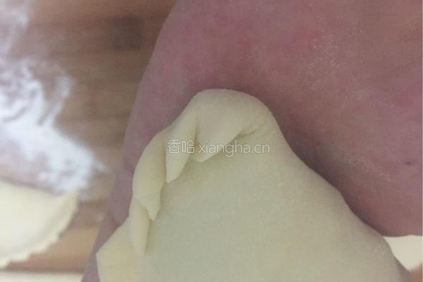 韭菜鸡蛋盒子的做法图解4