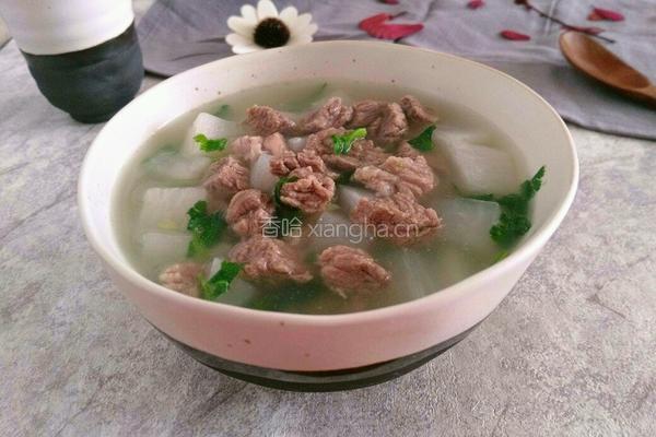 清汤牛肉炖萝卜的做法图解8