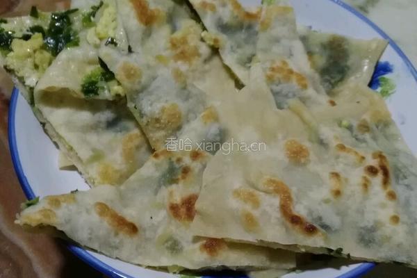 韭菜鸡蛋烙饼的做法图解8