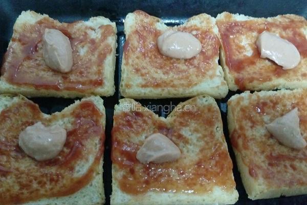 吐司披萨的做法图解7