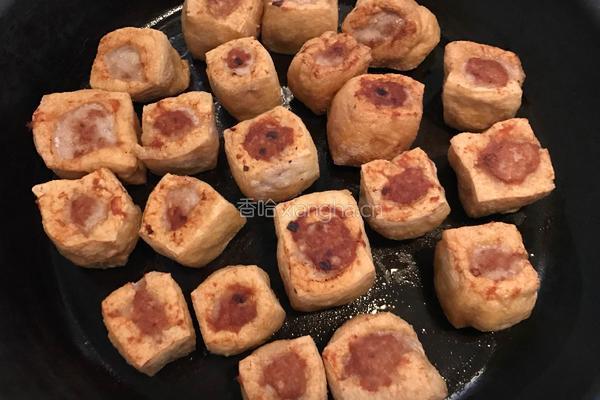 豆泡塞肉的做法图解13