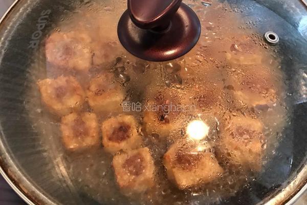 豆泡塞肉的做法图解15