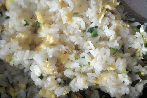 葱香蛋炒饭的做法图解11
