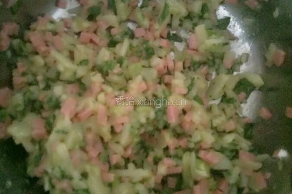 土豆香肠饼的做法图解3