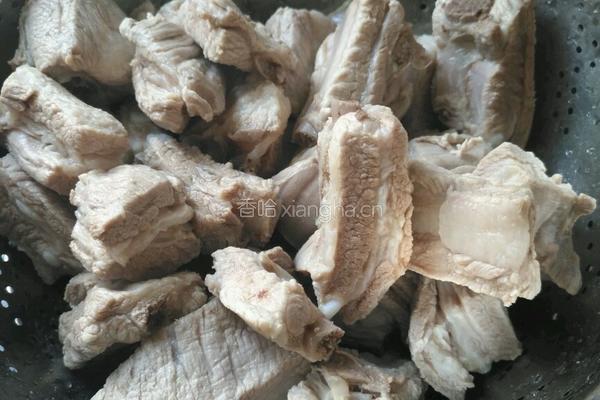 野生栗子糖醋排骨的做法图解4