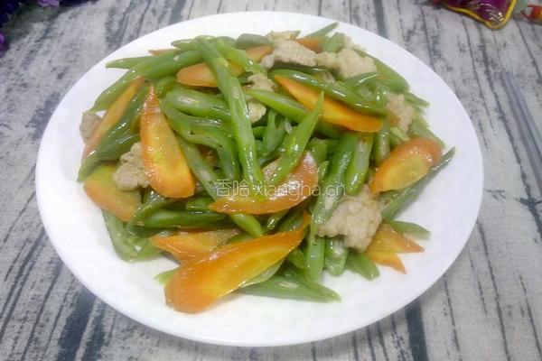 豆角炒肉的做法图解13