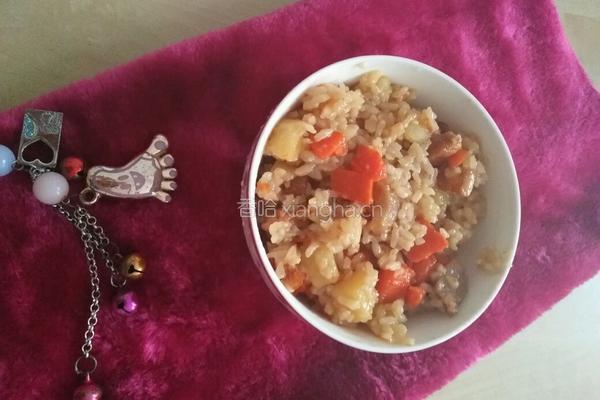 腊肉饭的做法图解10
