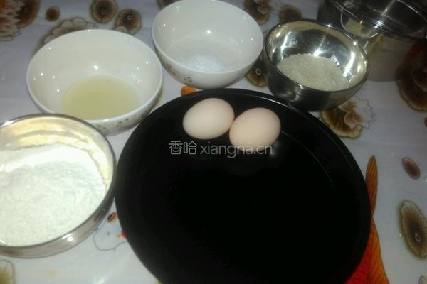 小蛋糕的做法图解1