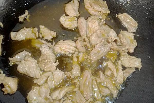 甜椒炒肉的做法图解5