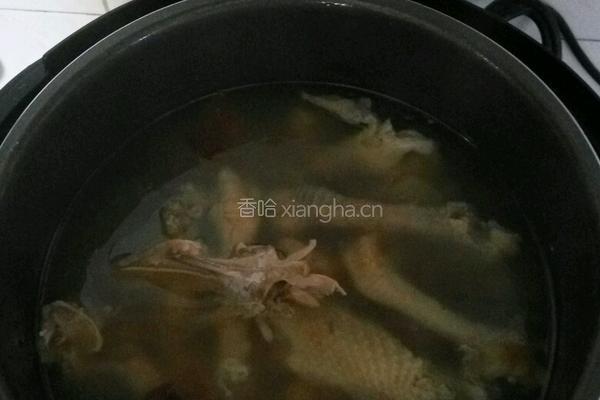 鸡肉西洋参汤的做法图解7