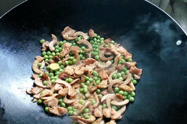 猪腰炒麦豆的做法图解6
