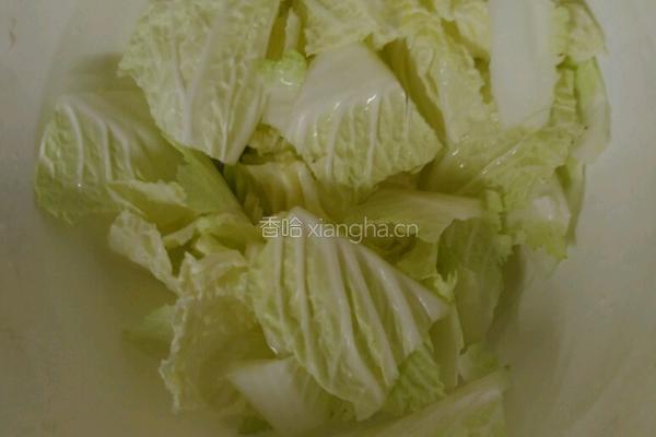 糖醋白菜的做法图解3