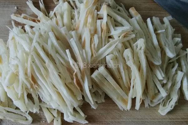 洋白菜肉丝炒饼的做法图解4