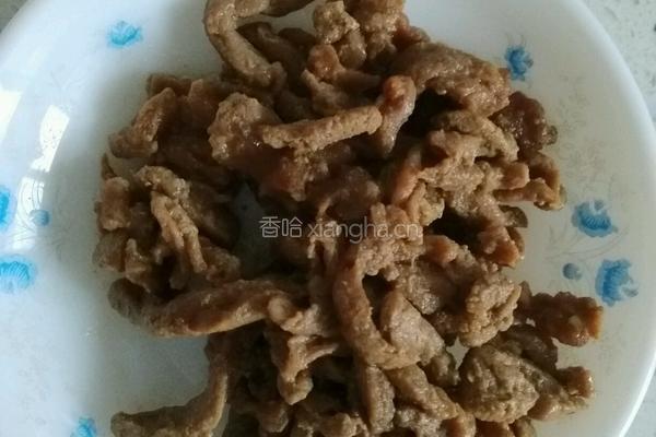洋白菜肉丝炒饼的做法图解5