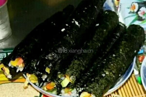 紫菜包饭的做法图解5