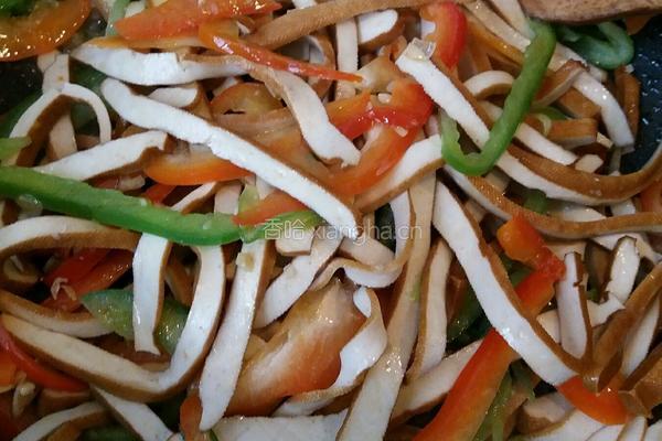 小炒豆干的做法图解9