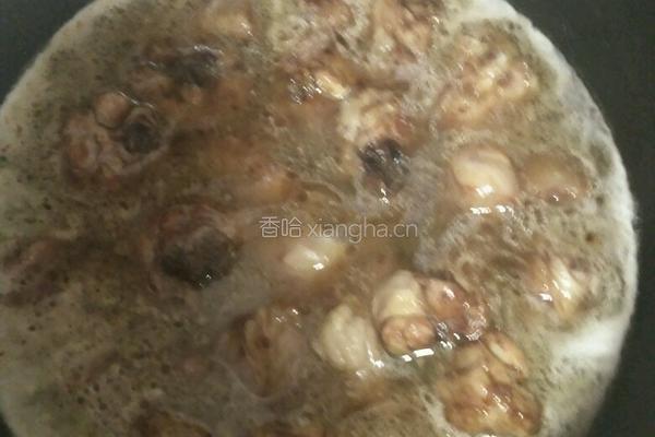 鸡腿焖山药豆的做法图解5