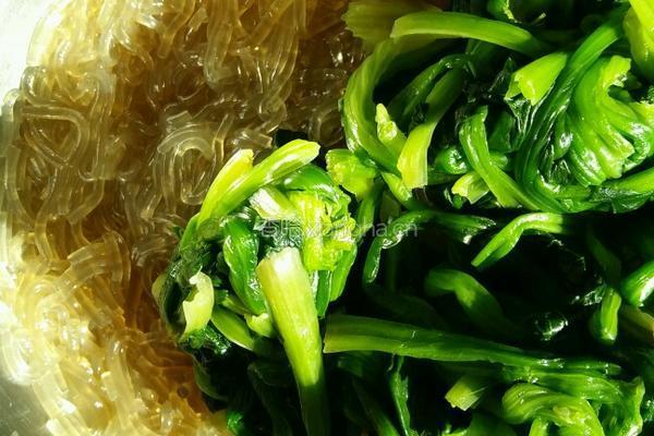菠菜拌粉条（凉菜）的做法图解3