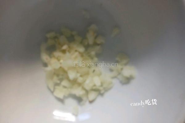 蒜蓉松蒿的做法图解2
