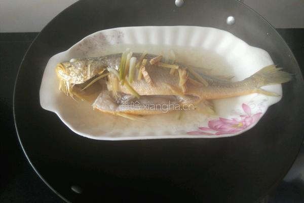 豉油蒸黄鱼的做法图解9