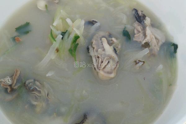 萝卜丝海蛎子汤的做法图解4