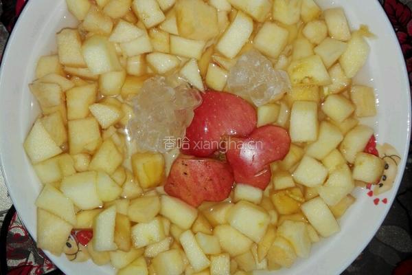 爱心苹果粒的做法图解4
