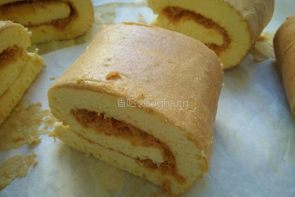 肉松蛋糕卷的做法图解14
