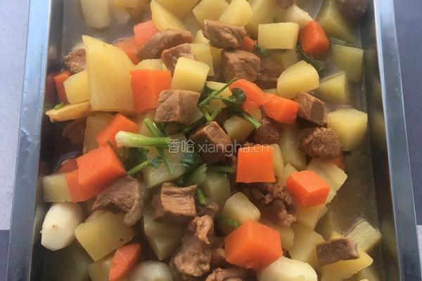 羊肉炖山药土豆的做法图解6