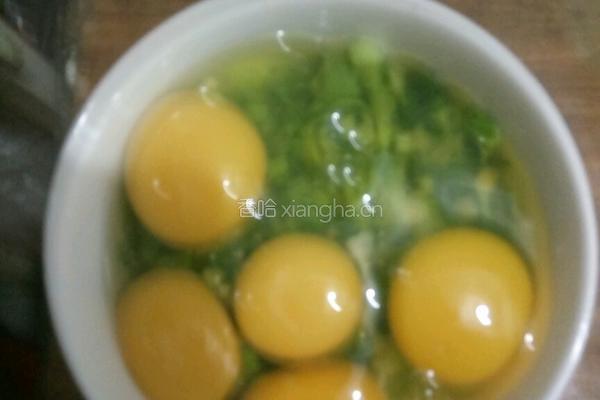 小葱摊鸡蛋的做法图解2