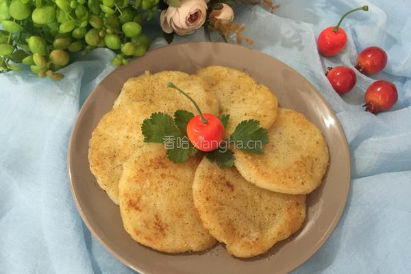 椒盐土豆饼的做法图解8
