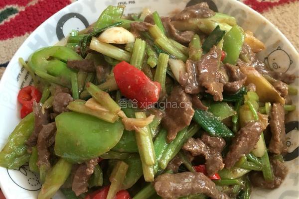 嫩炒牛肉的做法图解5